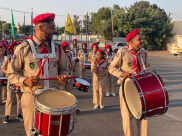 استعراض كشفي في مدينة اللد احتفالاً بعيد الأضحى المبارك 